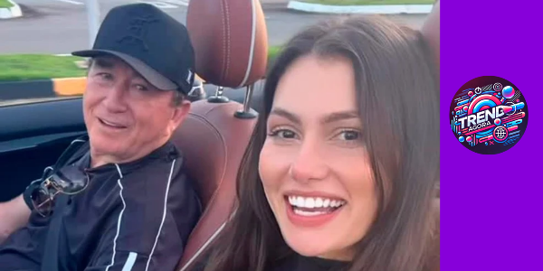 Amado Batista e esposa Calita Franciele
