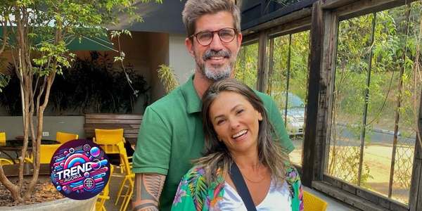 Suzana Alves a ex tiazinha e Flávio Saretta ex marido