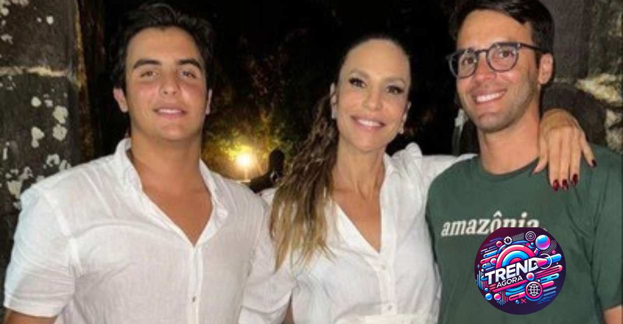 Ivete Sangalo e filho Marcelo Cady