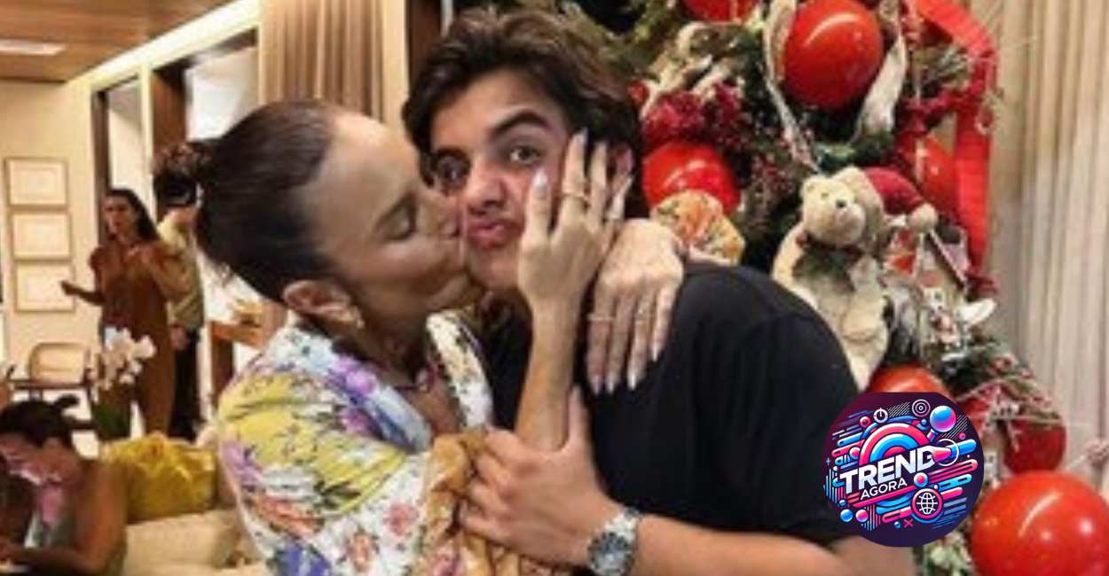 Ivete Sangalo e filho Marcelo Cady