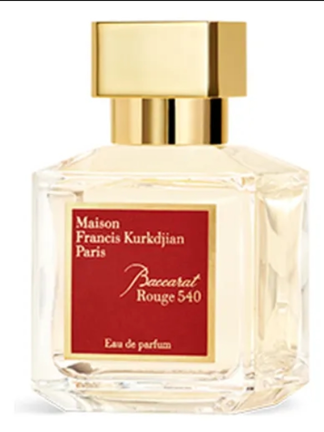 Perfume Maison Francis Kurkdjian – Baccarat Rouge 540 – Juliette Freire