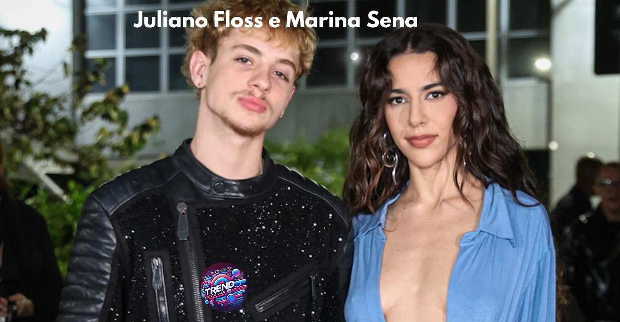Juliano Floss e Marina Sena