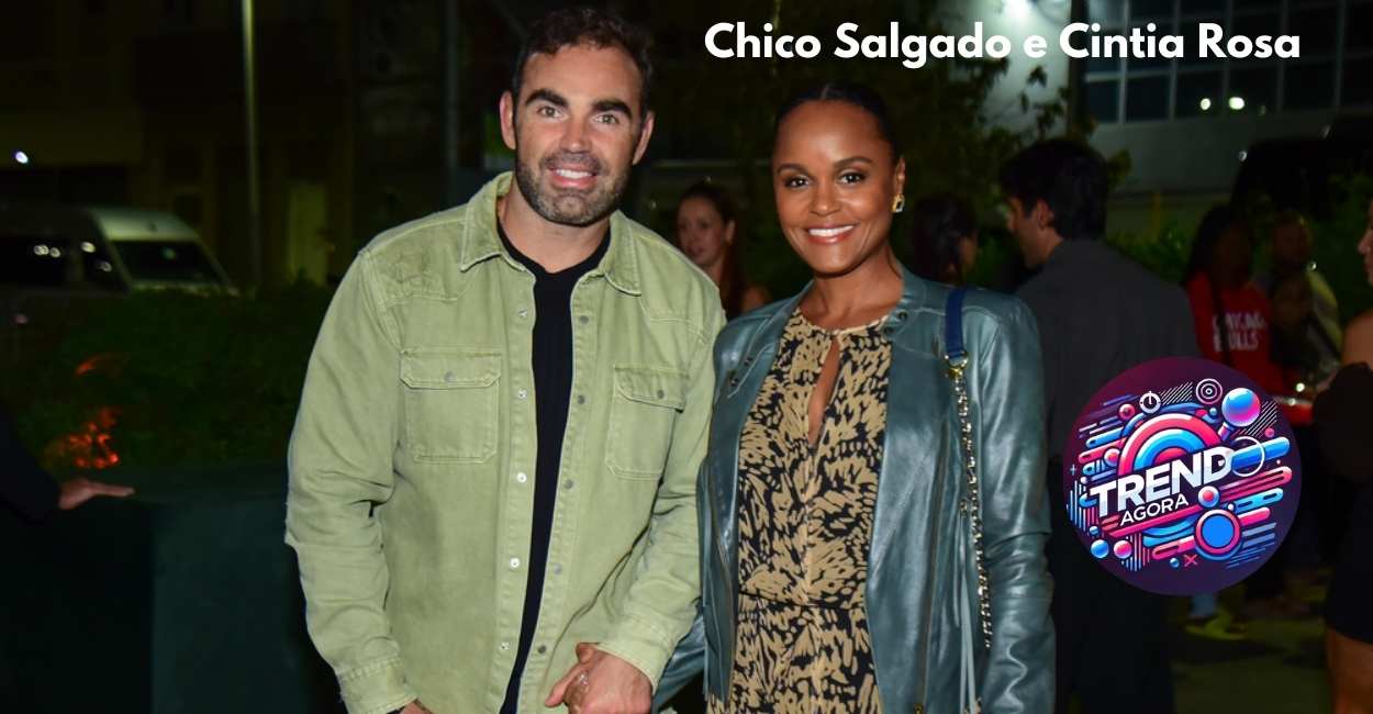 Chico Salgado e Cíntia Rosa