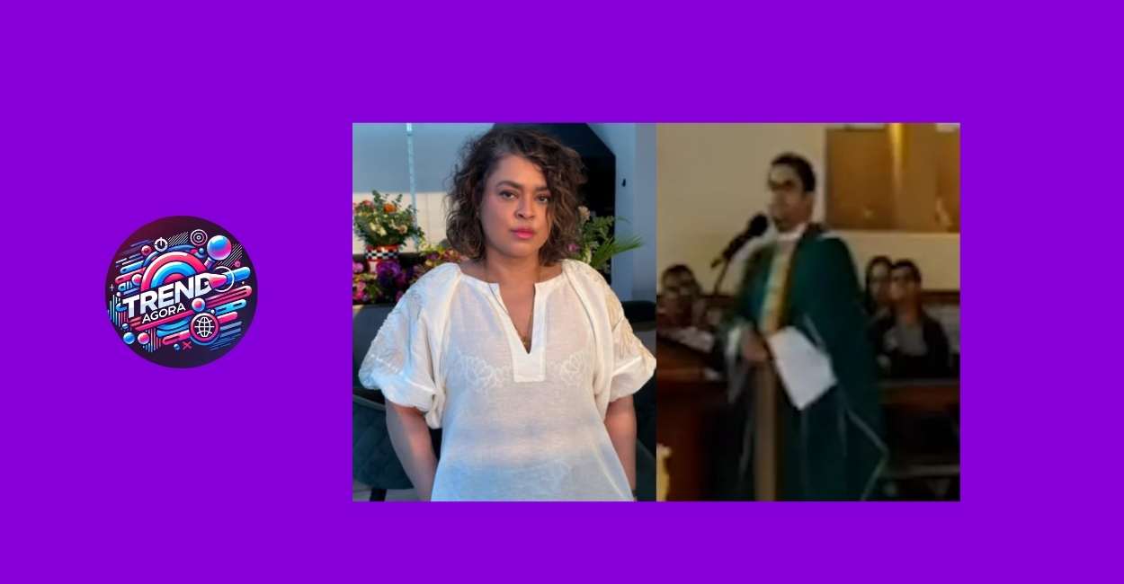 Preta Gil e padre Danilo bezerra de Souza