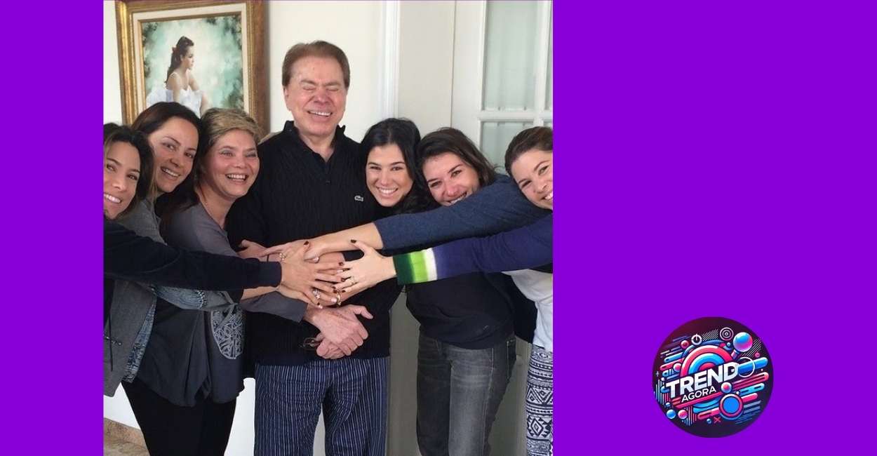 Silvio Santos e família