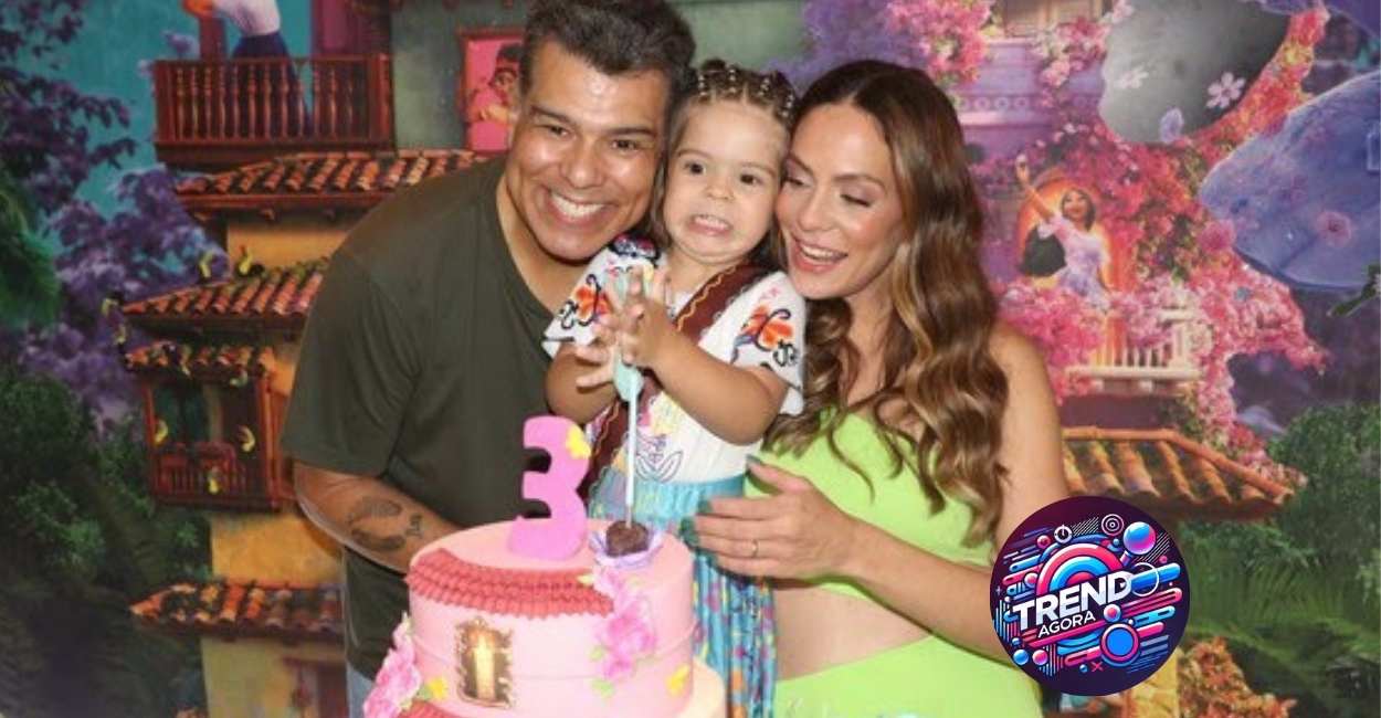 Maurício Mattar, filha e esposa