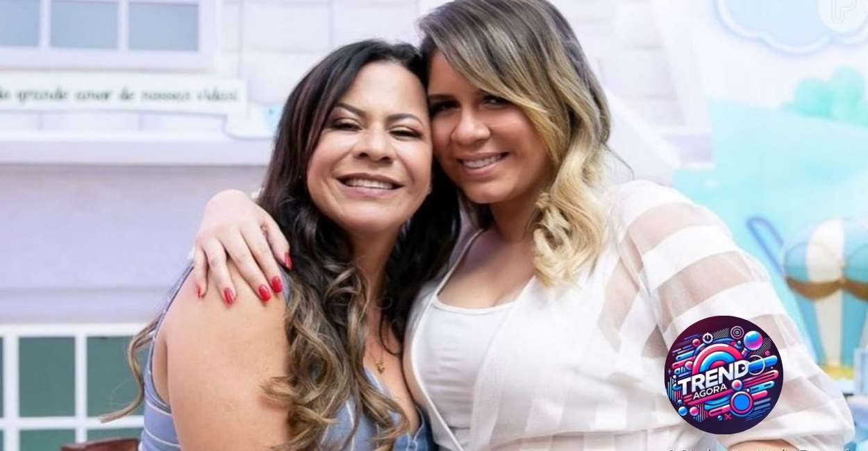 Marília Mendonça e mãe Ruth