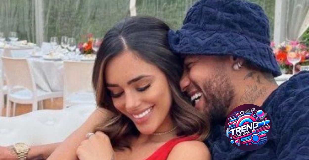Bruna Biancard e Neymar Jr