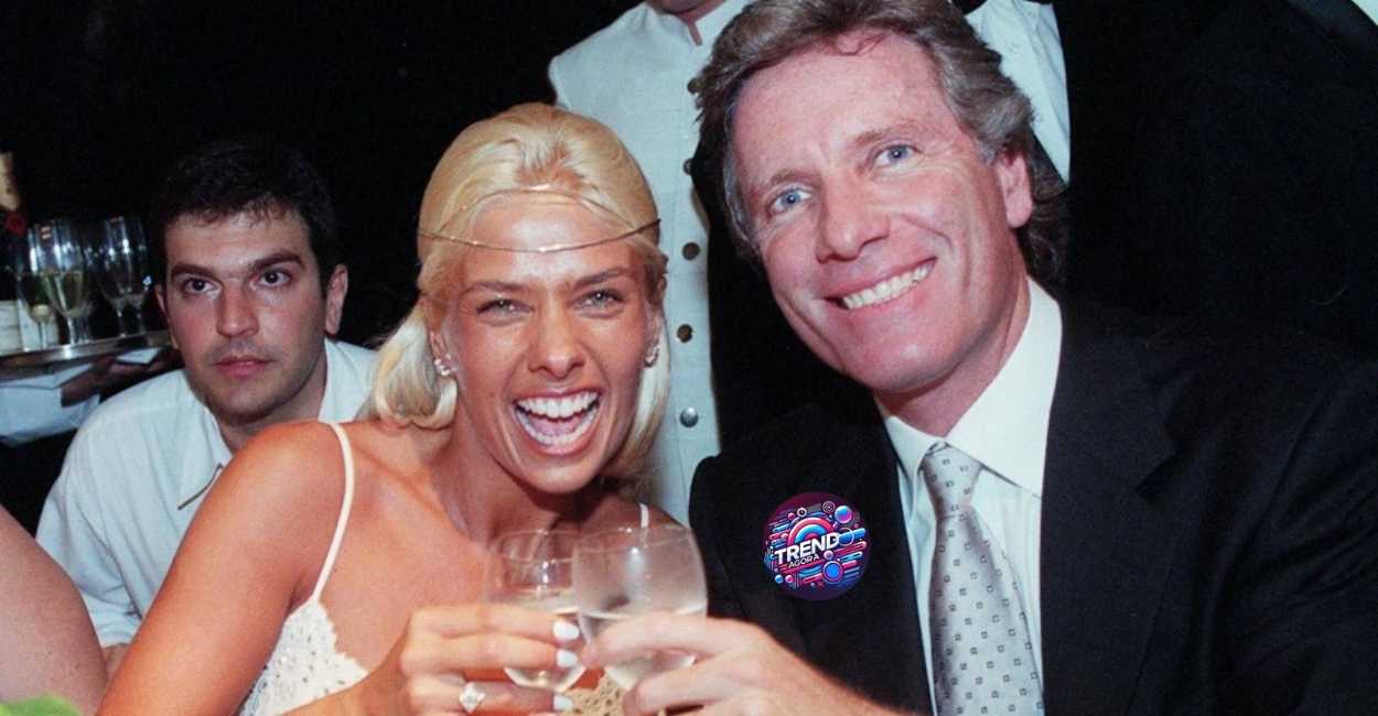 Adriane Galisteu e Roberto Justus
