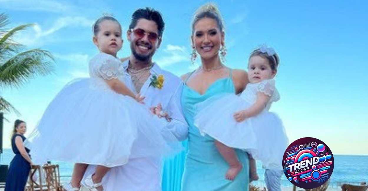 Zé Felipe, Virgínia Fonseca e filhos