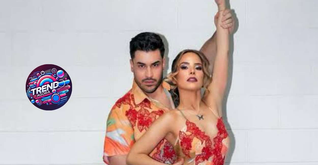 Wanessa Camargo e instrutor de dança do dança dos famosos