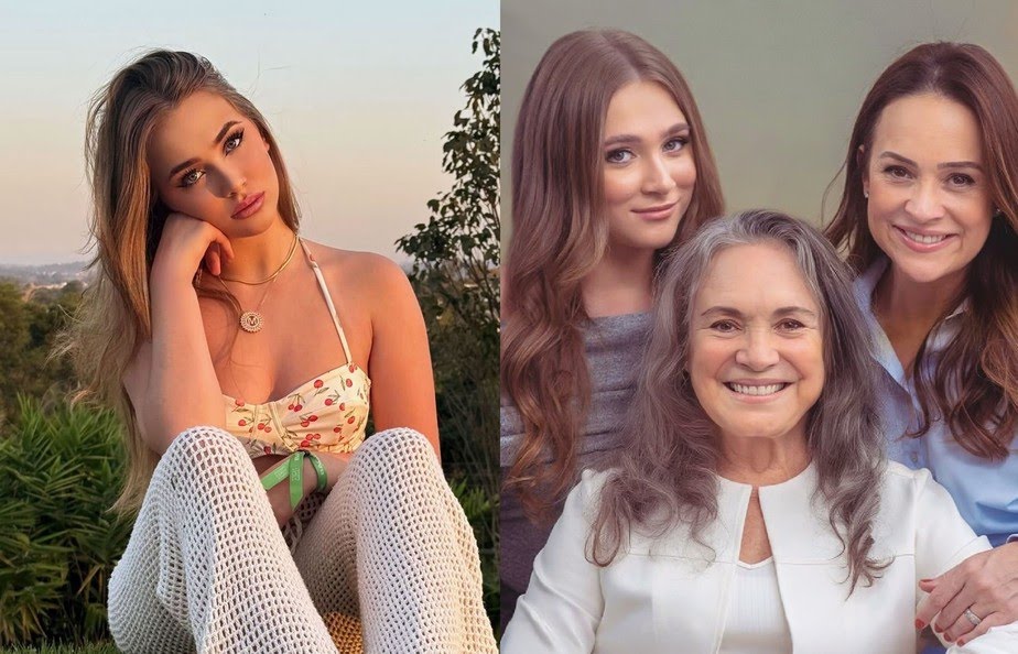 Manuela Goldflus Regina Duarte, e Gabriela Duarte