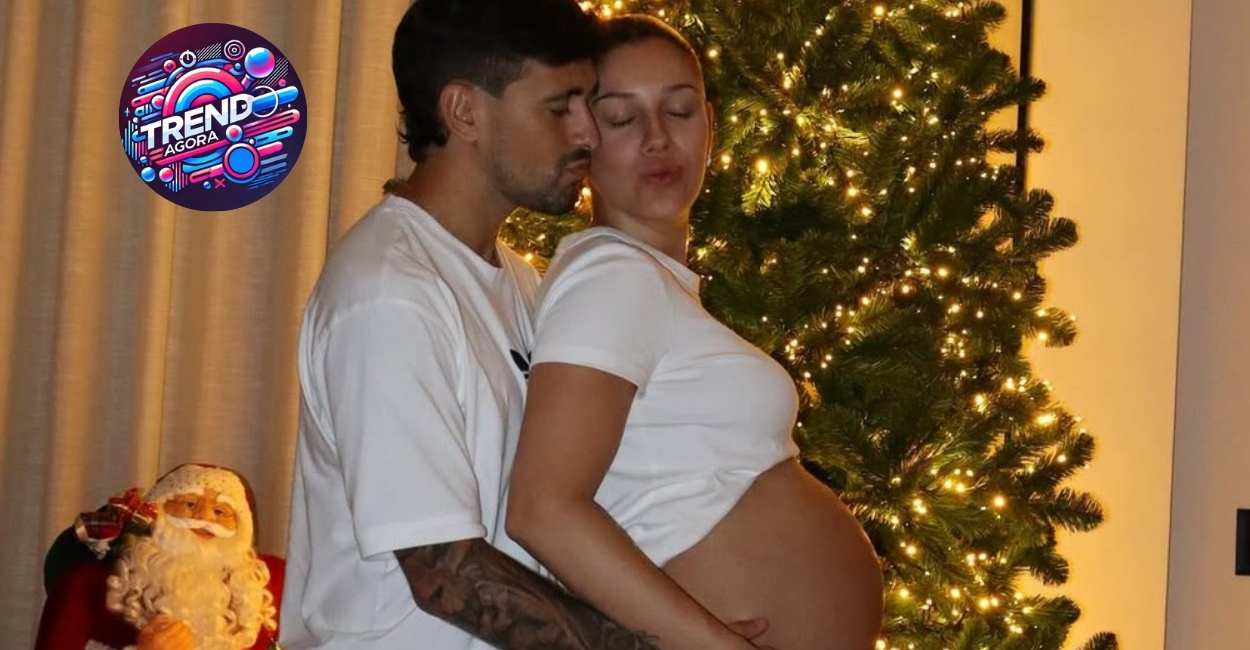 Arrascaeta e esposa Camila Bastiani