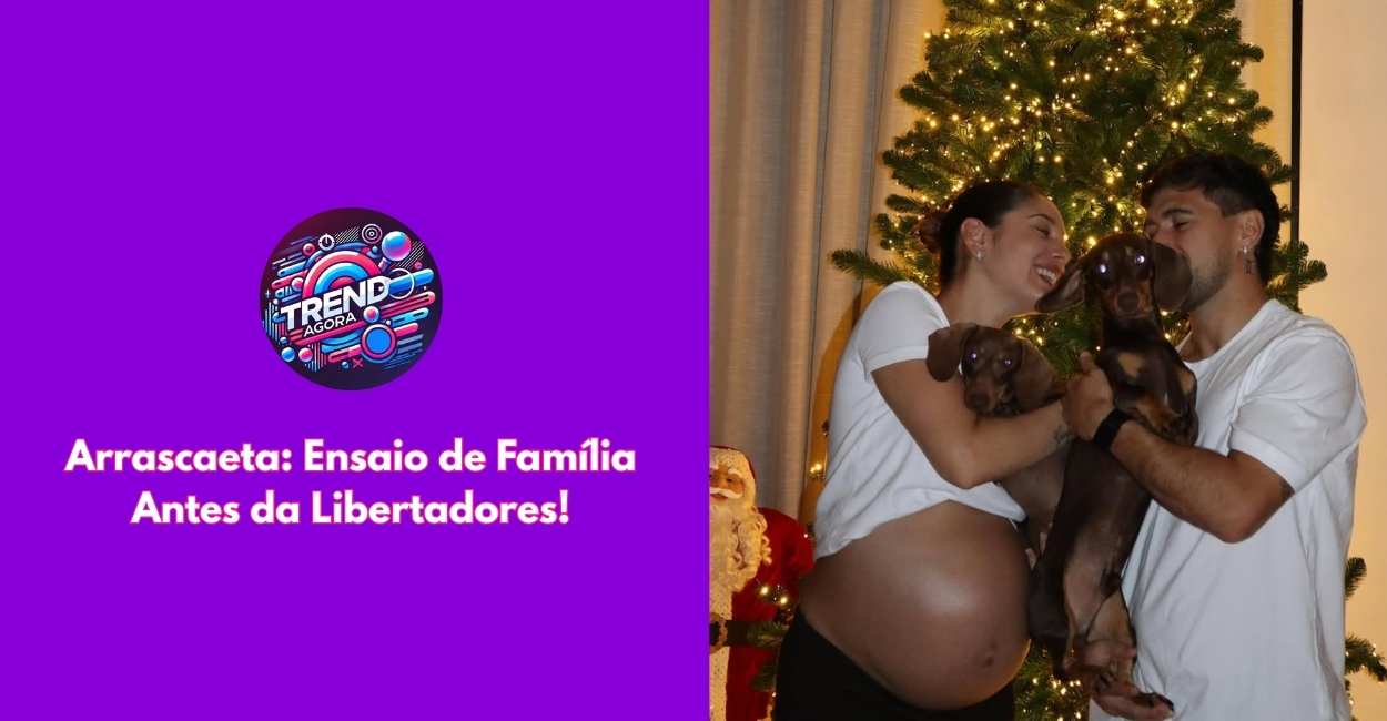 Arrascaeta e esposa Camila Bastiani
