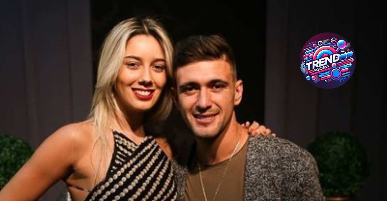 Arrascaeta e esposa Camila Bastiani