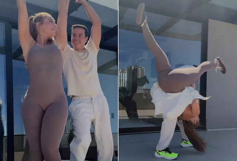 Paolla Oliveira brilha em reencontro com parceiro do Dança dos Famosos