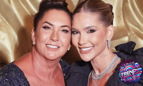 Virgínia Fonseca e a mãe 