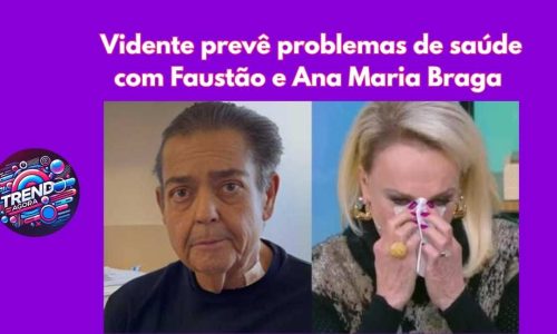 Faustão e Ana Maria Braga 