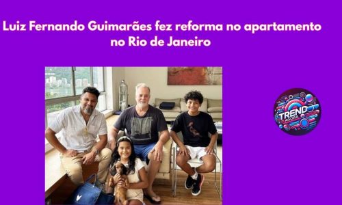 Luiz Fernando Guimarães e família 