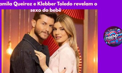 Camila Queiroz e Klebber Toledo 