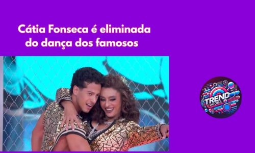 Cátia Fonseca é eliminada da dança dos famosos 