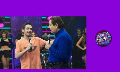 Faustão e filho João Guilherme 