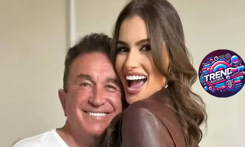 Amado Batista e esposa Calita Franciele 